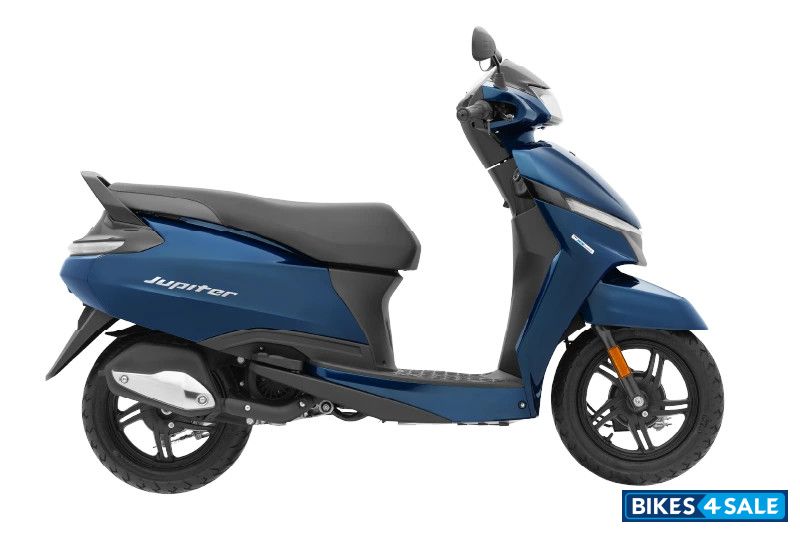 TVS Jupiter SmartXonnect Drum 2024 Starlight Blue Gloss