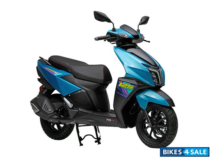 TVS NTORQ 125 2024 Turquoise Blue