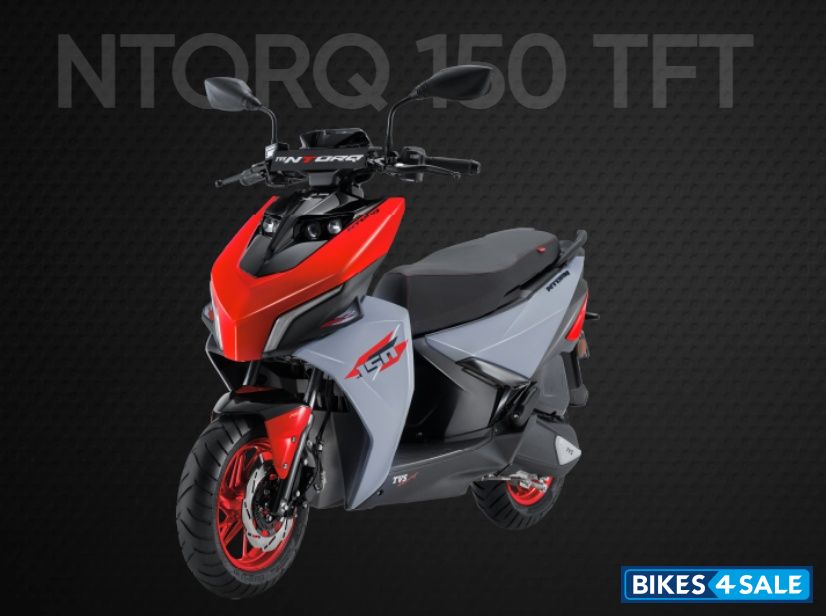TVS NTORQ 150 TFT Racing Red
