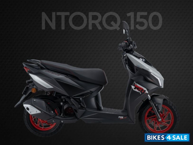 TVS NTORQ 150 Stealth Silver