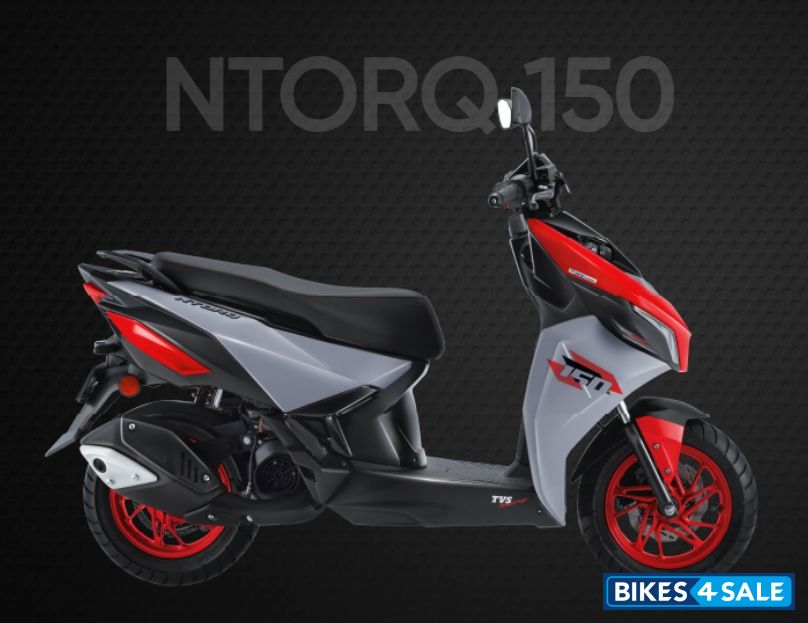 TVS NTORQ 150 Racing Red