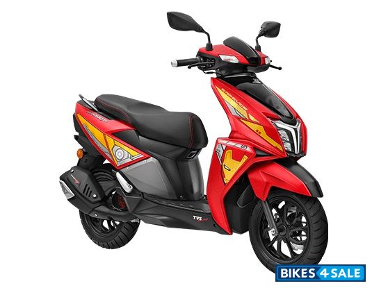 TVS NTORQ Super Squad Edition Invincible Red