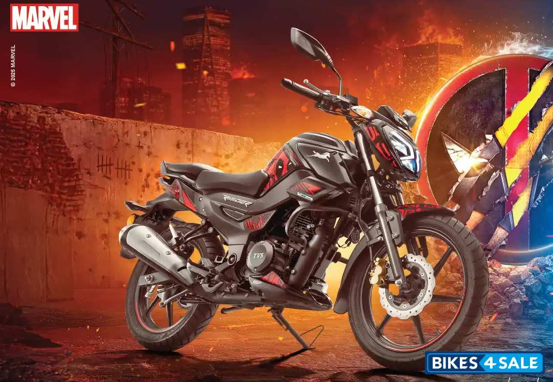 TVS Raider Deadpool Edition