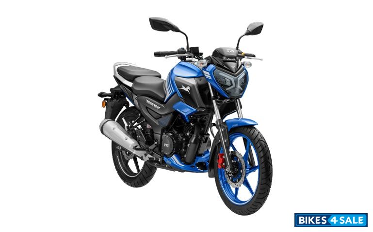 TVS Raider TFT DD 2026 Metallic Blue