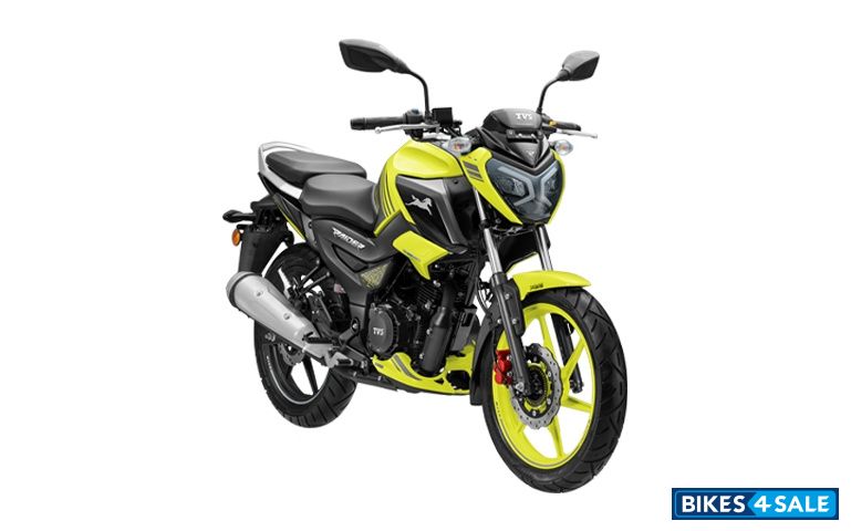TVS Raider TFT DD 2026 Nitro Green