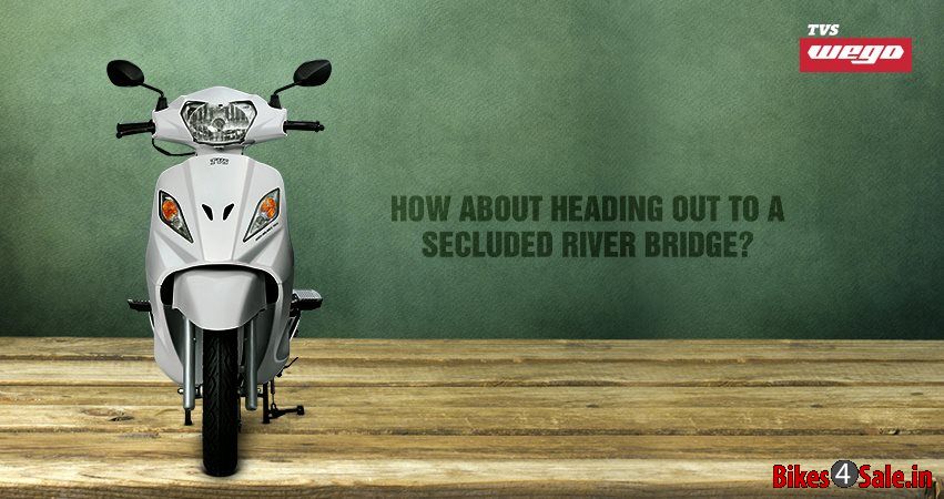 TVS Wego Oh Gosh! How sexy the machine is, the all new TVS Wego. Isn't it guys?