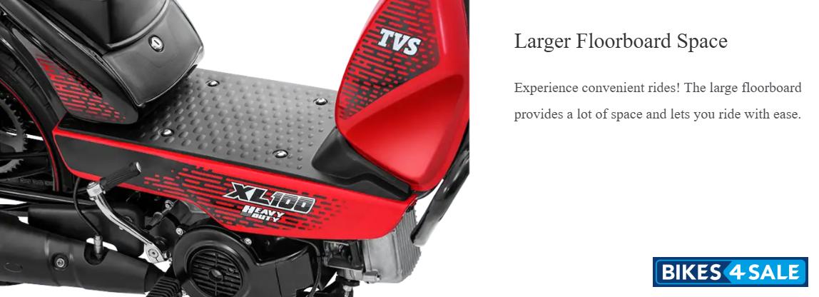 TVS XL100 Heavy Duty Alloy