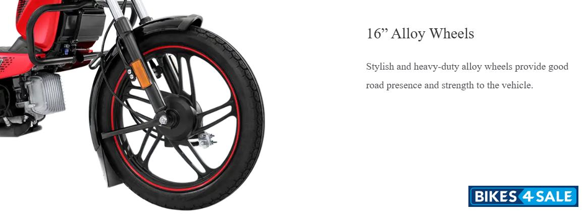 TVS XL100 Heavy Duty Alloy