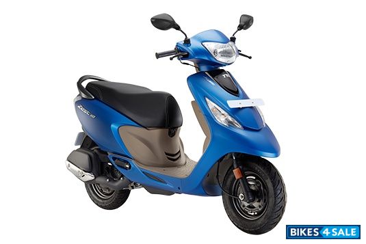 TVS Zest 110 Matte Series Matte Blue