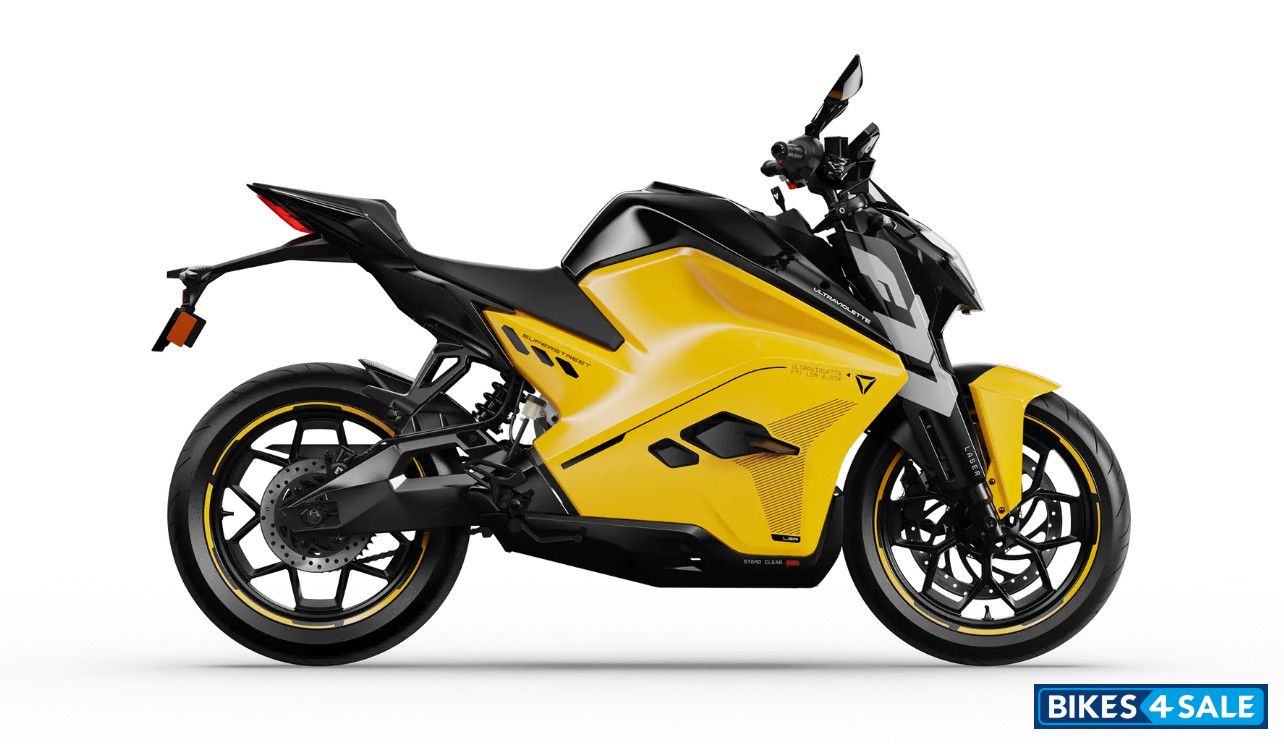 Ultraviolette F77 SuperStreet Afterburner Yellow