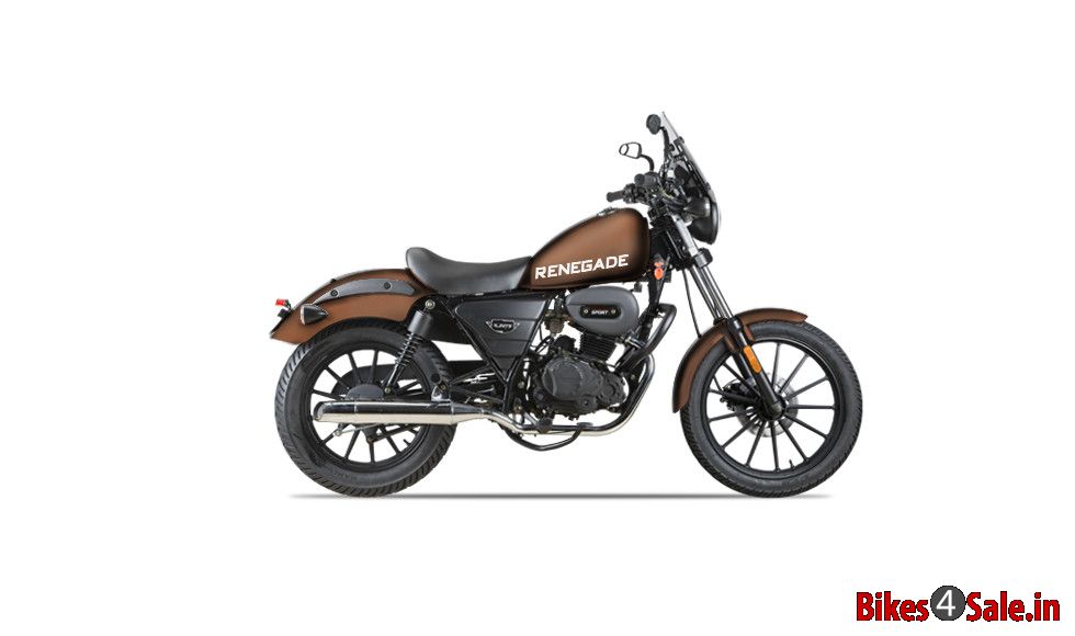 UM Renegade Sport 200 - Picture showing the side view of Coffee Brown colored Renegade Sport 200