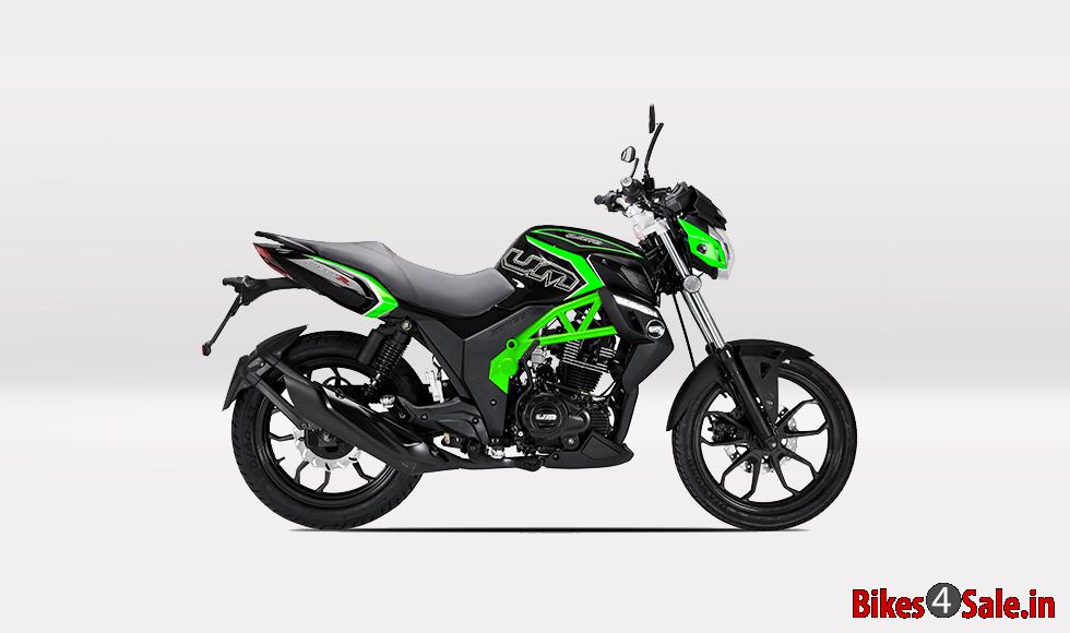 UM Xtreet 180 R Side view of Xtreet 180 R Baja Desert colour variant