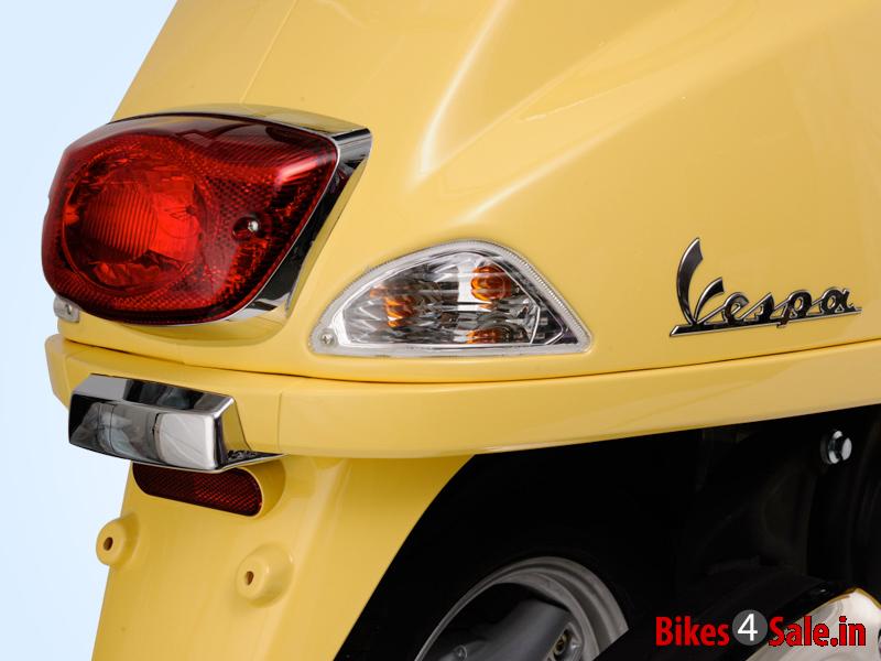 Vespa VX 125 Branding the 3D logo Vespa gives a richness to the Vespa VX