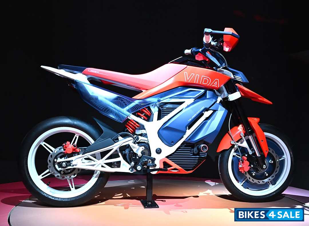 Hero Vida Ubex upcoming electric motorcycle with futuristic urban streetfighter styling