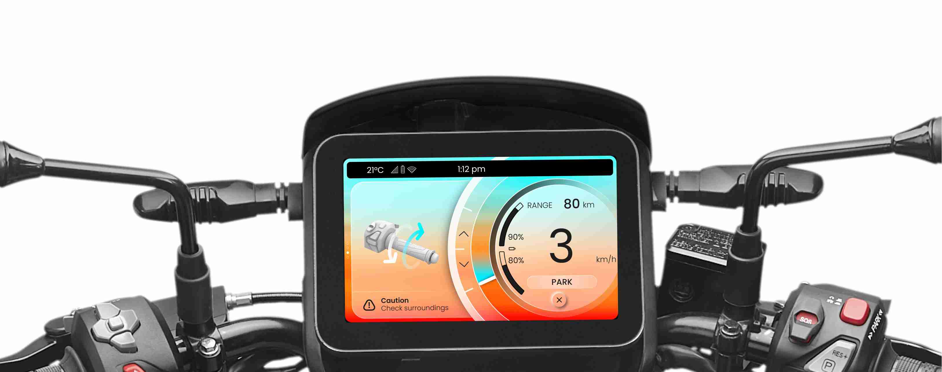 Vida V1 Pro 7 TFT Display