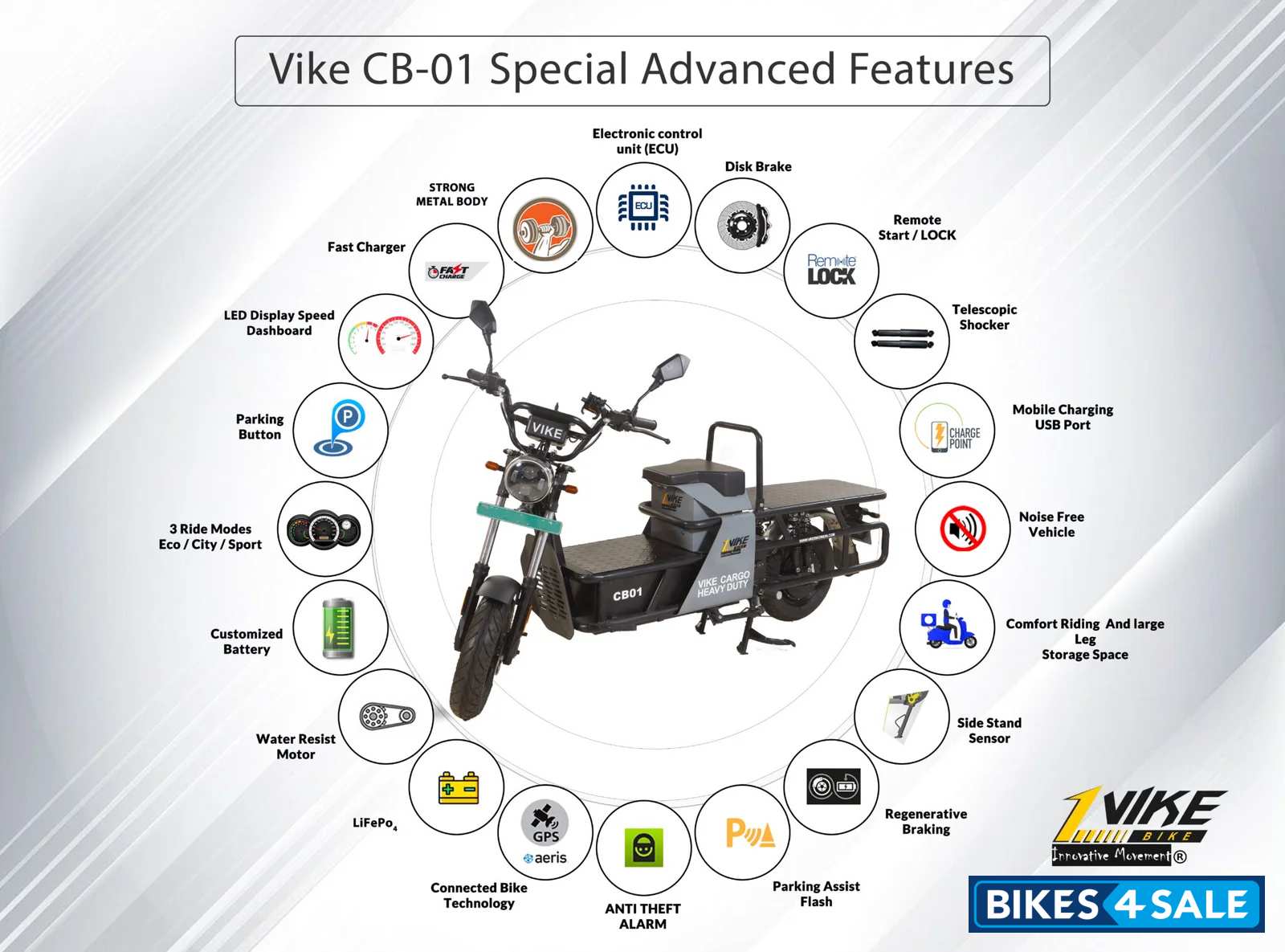 Vike CB01 Cargo Heavy Duty