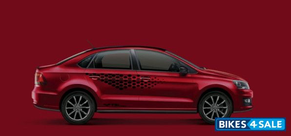 Volkswagen Vento Highline Plus 1.0L TSI Edition Petrol - Sunset Red