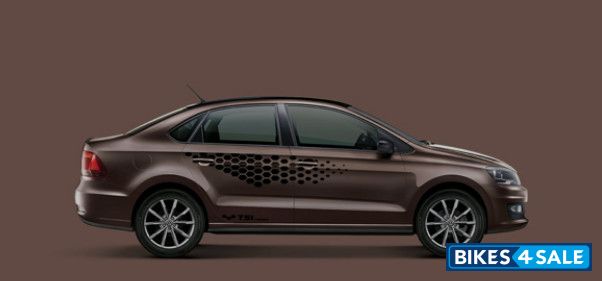 Volkswagen Vento Highline Plus 1.0L TSI Edition Petrol Toffee Brown