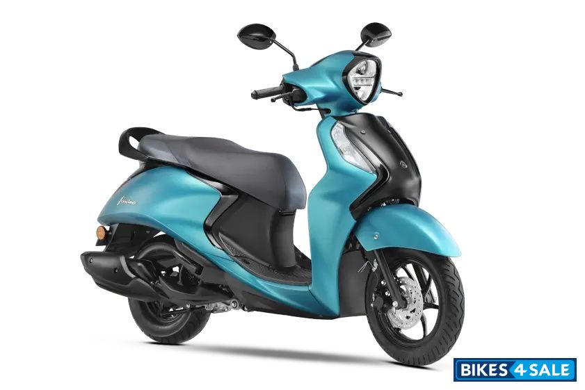 Yamaha Fascino 125 Fi Hybrid Disc 2025 Cyan Blue
