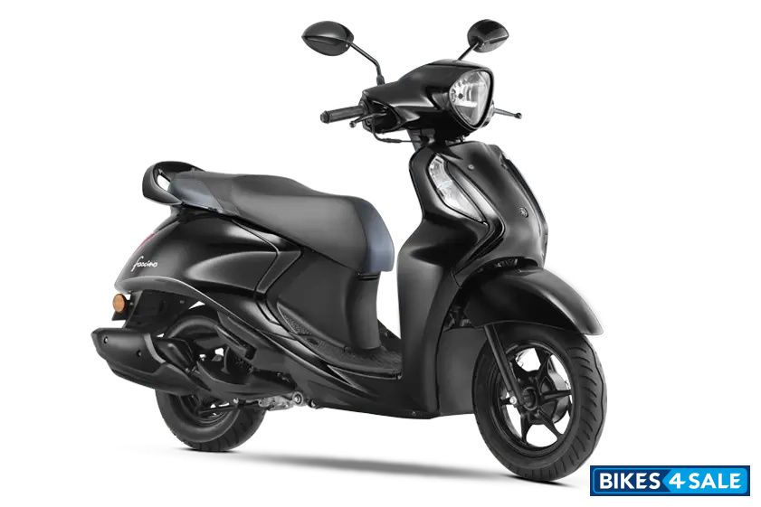 Yamaha Fascino 125 Fi Hybrid Drum 2025 Metallic Black