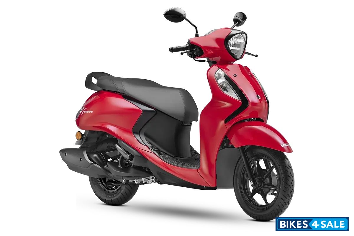Yamaha Fascino 125 Fi Hybrid Drum 2026 Vivid Red