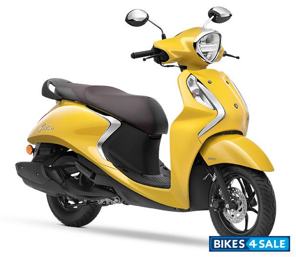 Yamaha Fascino 125 Fi Hybrid Yellow Cocktail