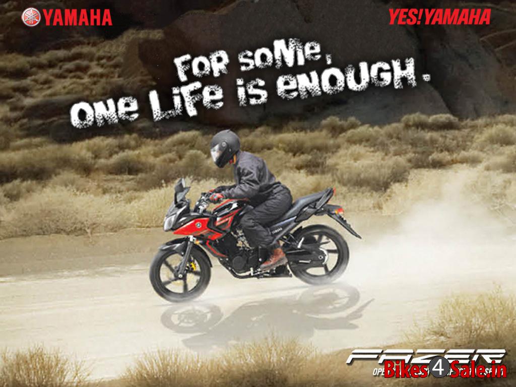 Yamaha Fazer Wedded with a 5 speed transmission, the Fazer like a puller even on terrains