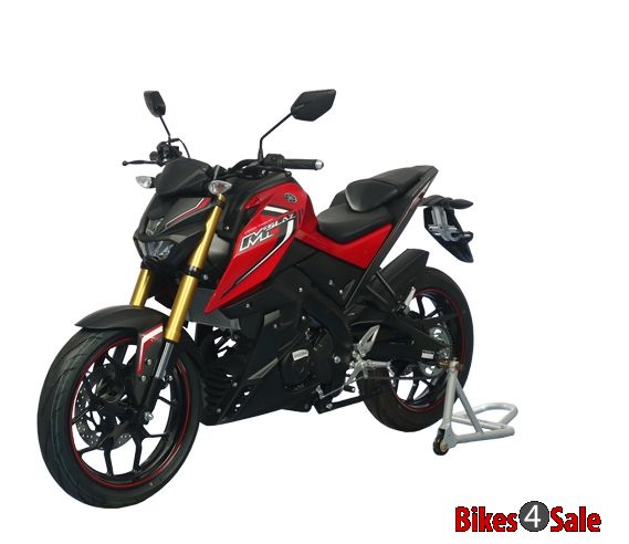 Yamaha M-Slaz 150 Red Colour
