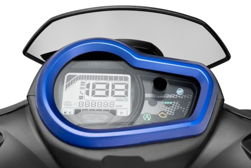 Yamaha Ray ZR 125 Fi Hybrid Disc - Full Digital Instrument Cluster(with Y-Connect)
