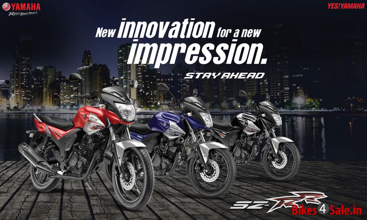 Yamaha SZ-RR - New Innovation for a New Impression. Stay Ahead