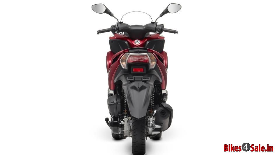 Yamaha Tricity 125 Picture showing the rear view of Yamaha Tricity 125