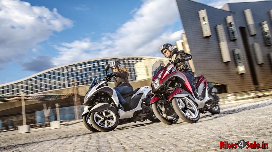 Yamaha Tricity 125 Picture showing the super look of Yamaha Tricity 125