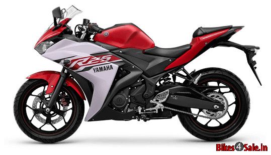 Yamaha YZF R25 Diablo Red Colour