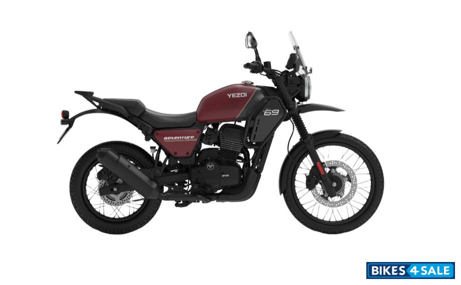 Yezdi Adventure Matte 2024 Magnite Maroon