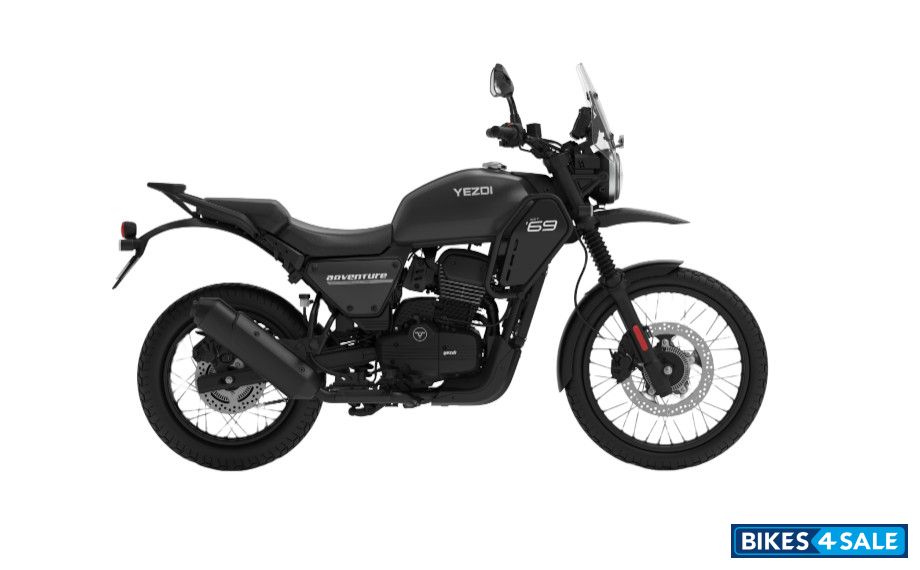 Yezdi Adventure Matte 2024 Tornado Black