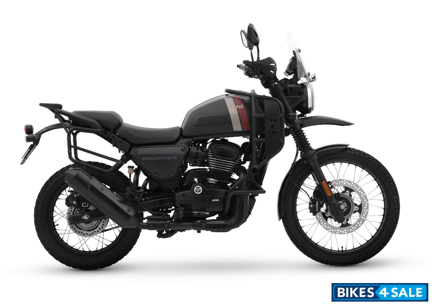 Yezdi Adventure Matte Mambo Black