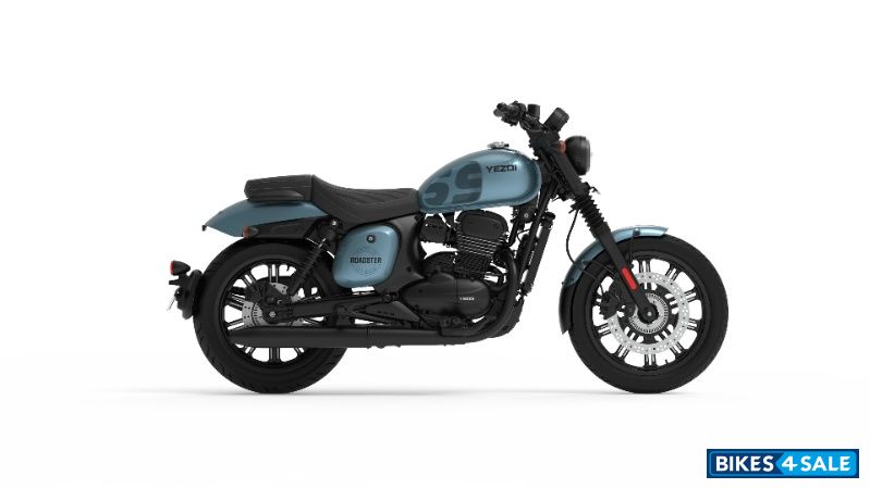 Yezdi Roadster 2025 Shark Skin Blue