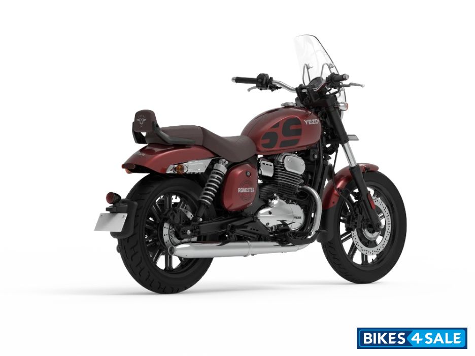 Yezdi Roadster Red Wolf