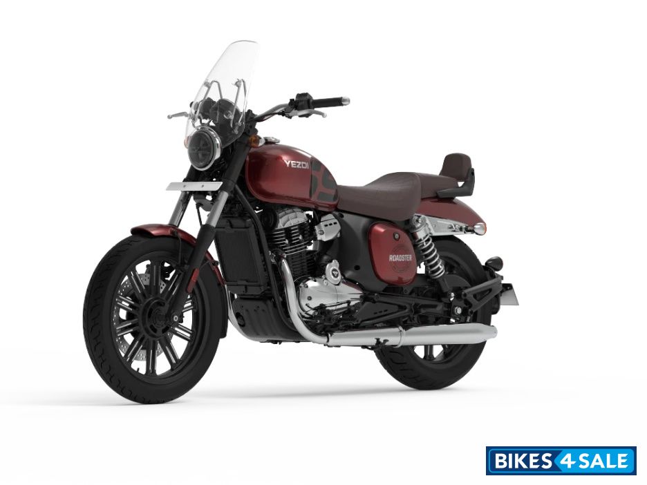 Yezdi Roadster Red Wolf