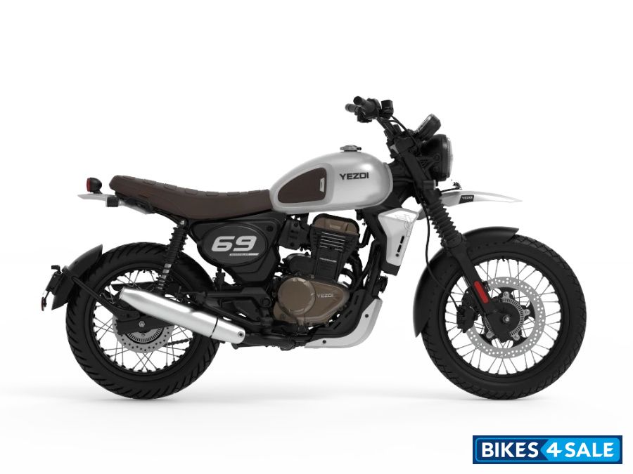 Yezdi Scrambler 2026 Grey Panther