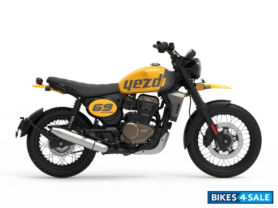 Yezdi Scrambler 2026 OG Yellow