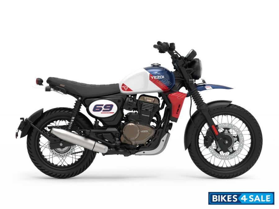 Yezdi Scrambler 2026 Rally Blue