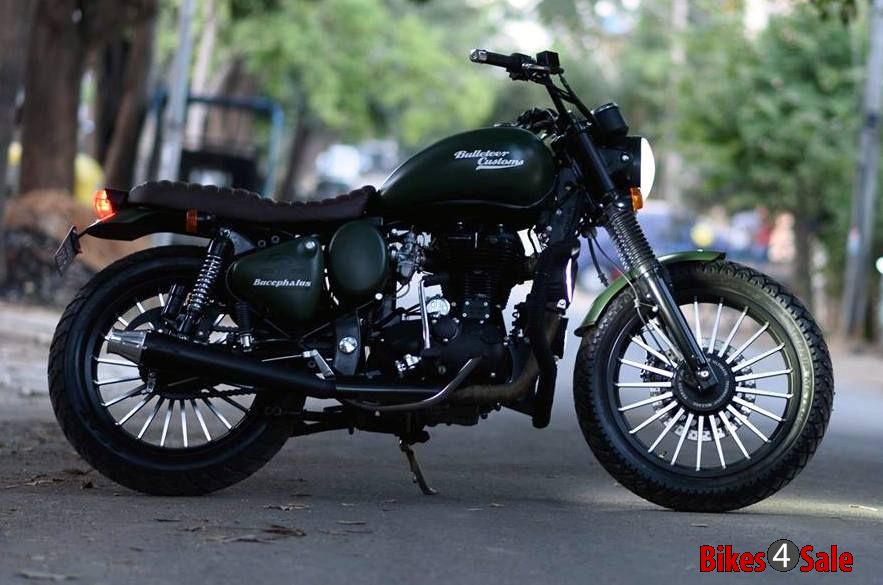 Bulleteer Customs Buecephuelus Scrambler