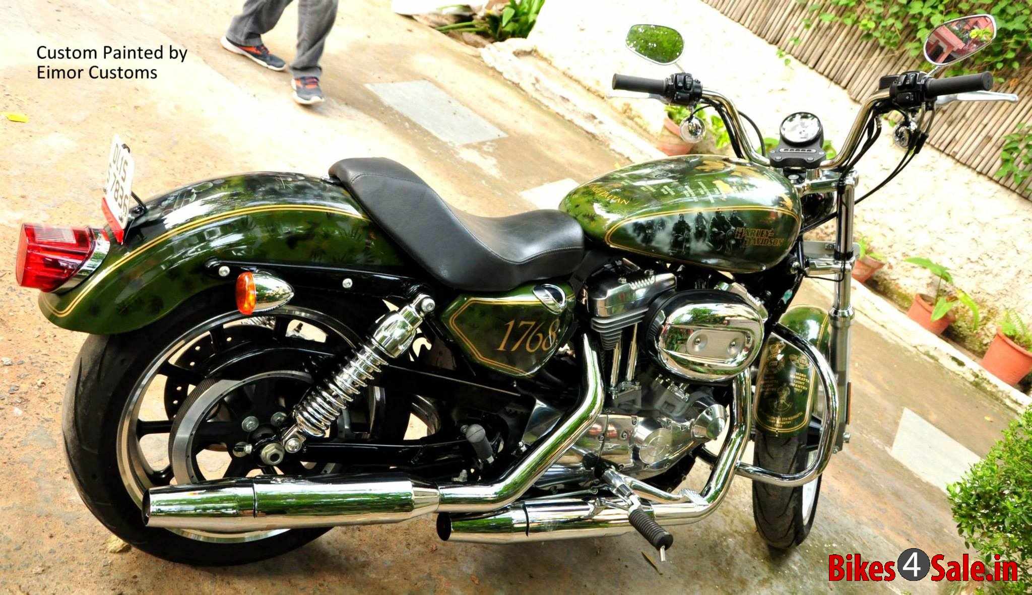 Custom Harley Davidson Superlow Jangi Paltan