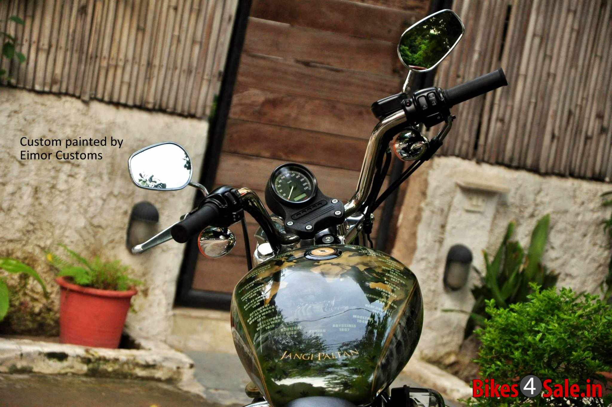 Custom Harley Davidson Superlow Jangi Paltan