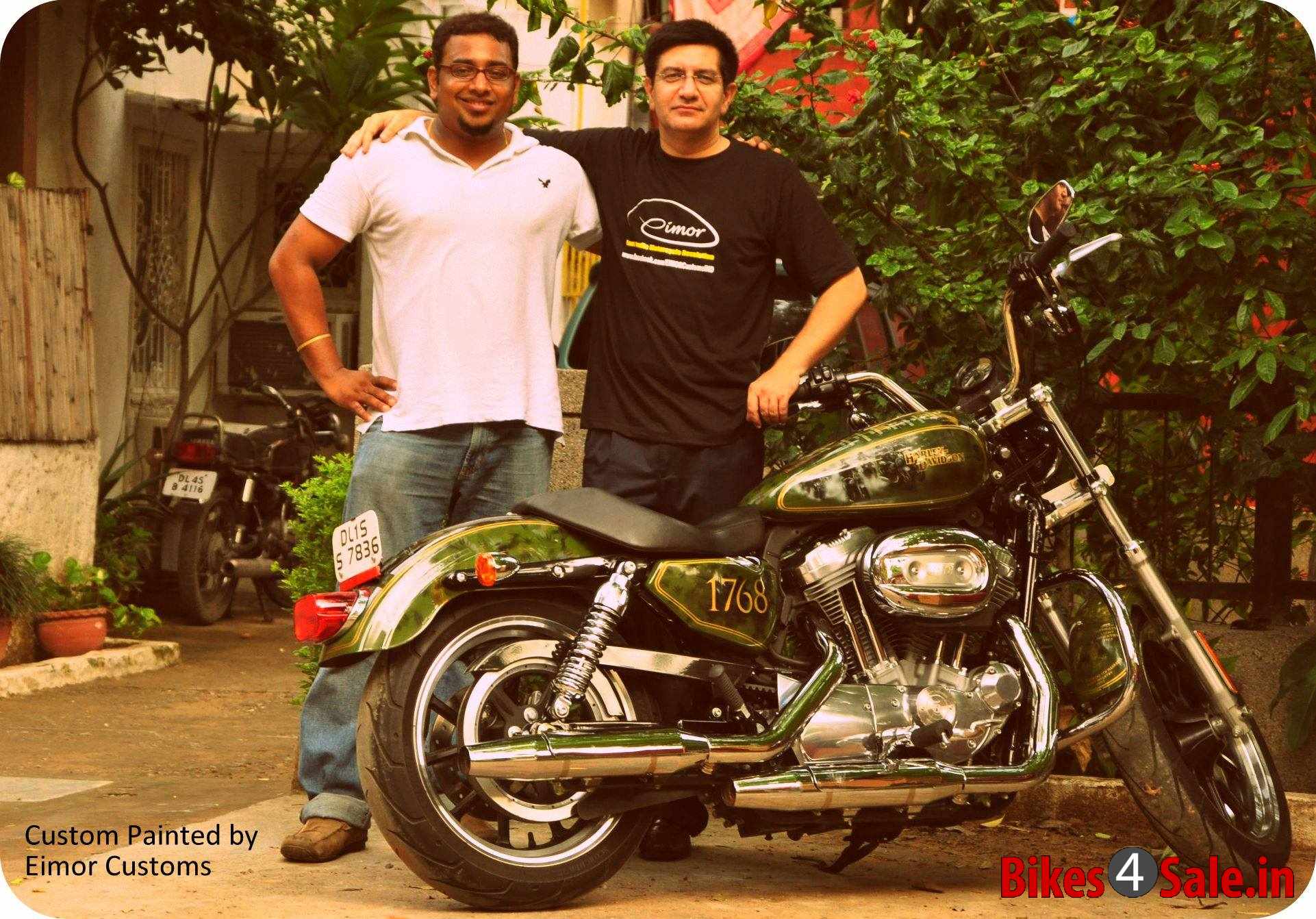 Custom Harley Davidson Superlow Jangi Paltan