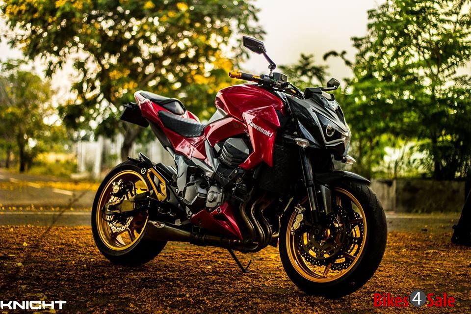 Knight Auto Customizer  Z800 Metallic Red Wrap