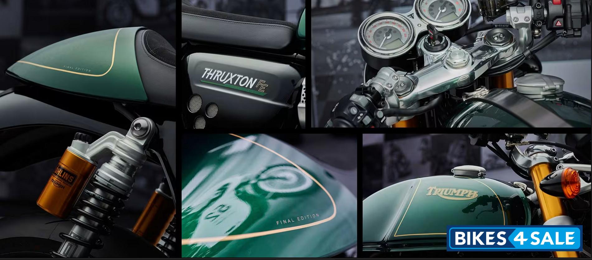 Triumph Thruxton Price In India: Triumph unveils Thruxton final edition, ET  Auto