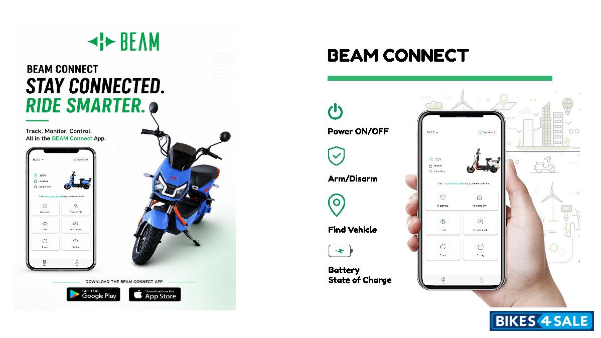 Beam Connect App Smart Electric Scooter