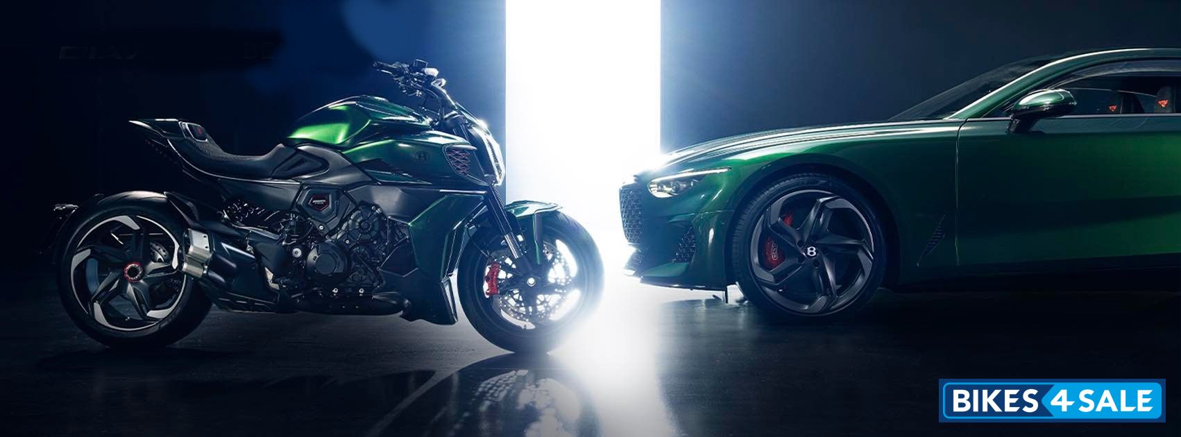 Ducati And Bentley Remarkable Collaboration
